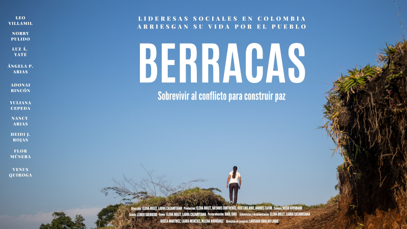 Berracas. Deu dones supervivents del conflicte armat a Colòmbia