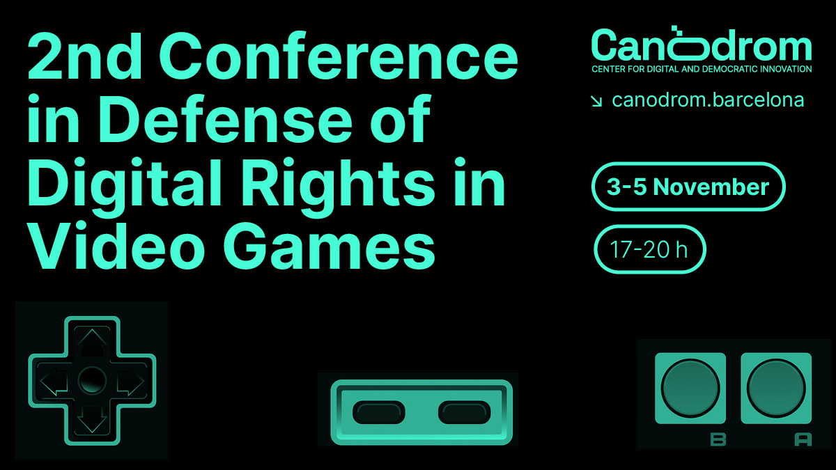 2es jornades en defensa dels drets digitals en els videojocs