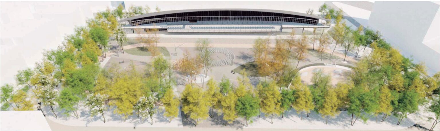 Comencen les obres de reurbanització de la plaça del Canòdrom per convertir-la en un espai d’ús ciutadà