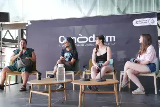 Talia Lavin, Proyecto Una i Anna Celma en conversa al Canòdrom